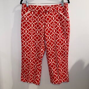 Peter Millar Women's Crop Golf Capri Pants, Size 6